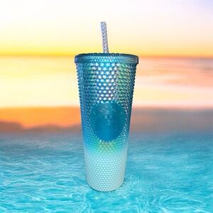Starbucks glacier blue tumbler